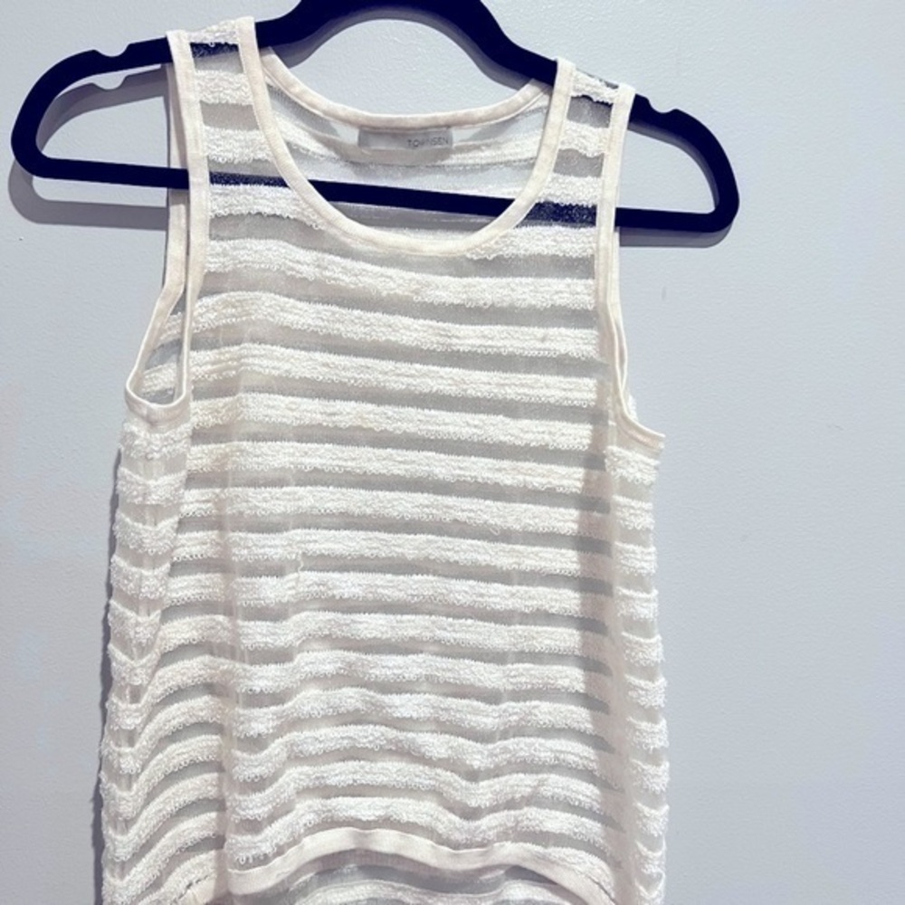 TOWNSEN | sleeveless sheer top